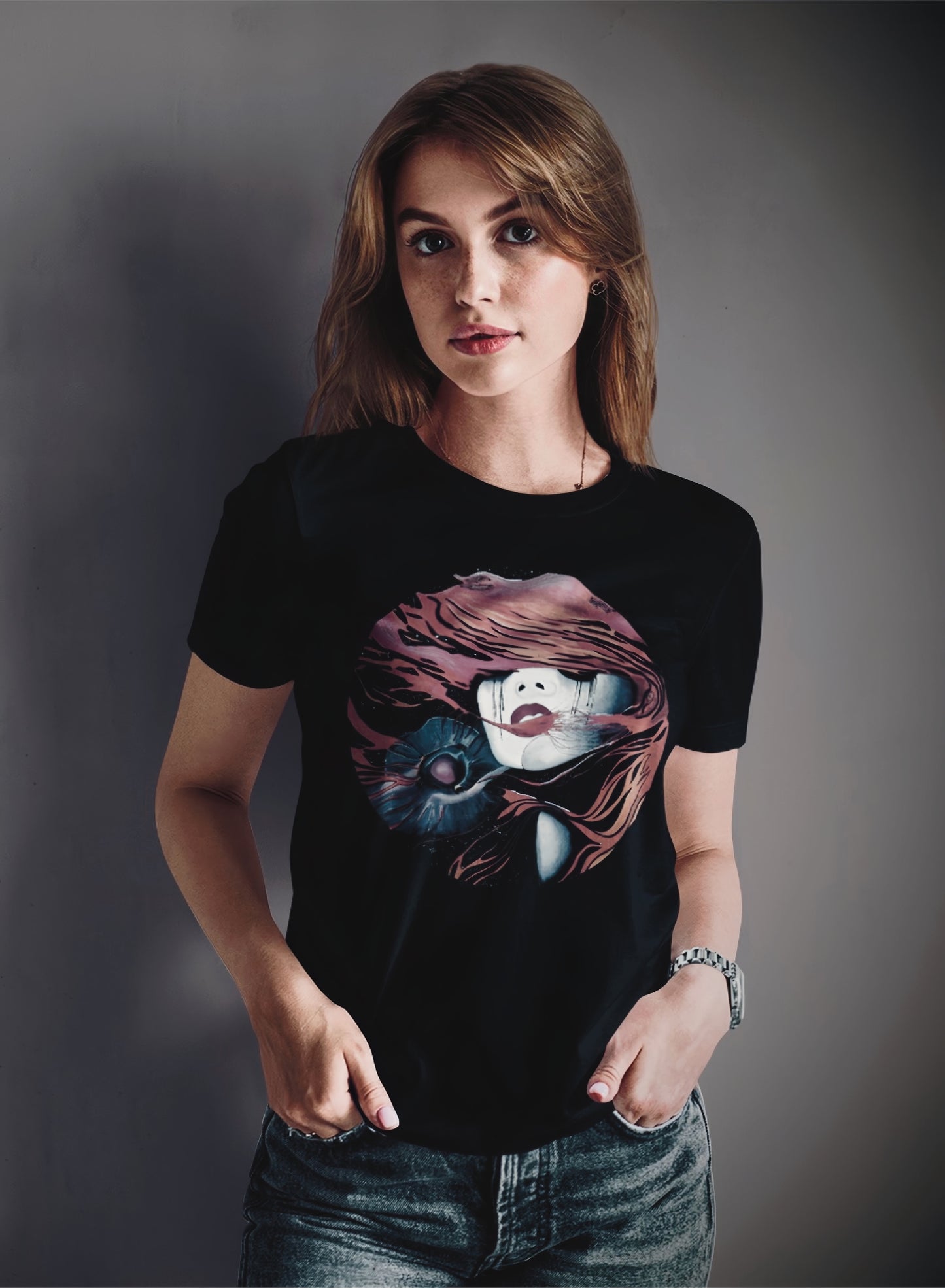 Fire - Women's Relaxed Crew Neck Tee