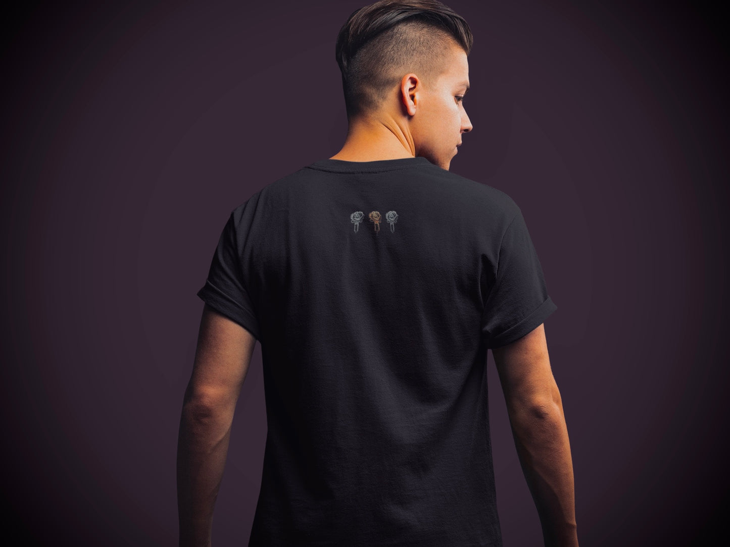 Slam Love (Noir) Unisex Short Sleeve - Black Heather Tee