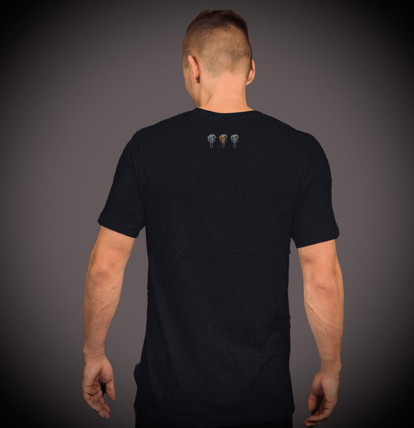 Slam Love (Noir) Unisex Short Sleeve - Black Heather Tee