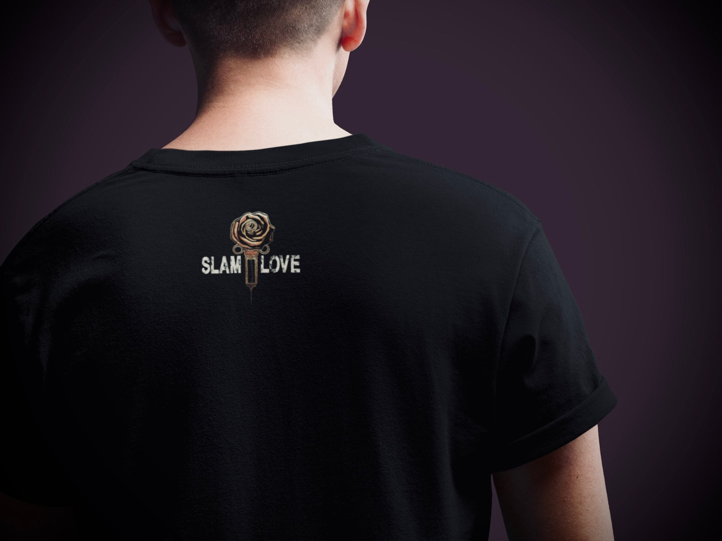 3 Roses Unisex Short Sleeve V-Neck T-Shirt