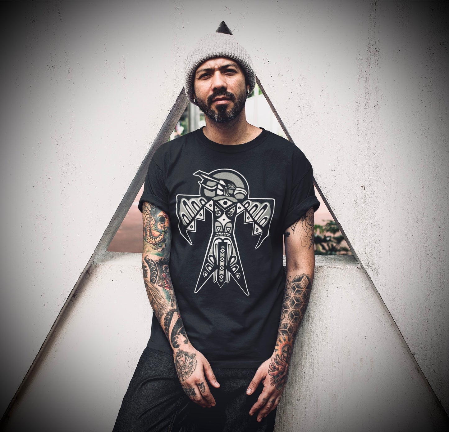 Thunderbird (Noir) - Unisex Short Sleeve