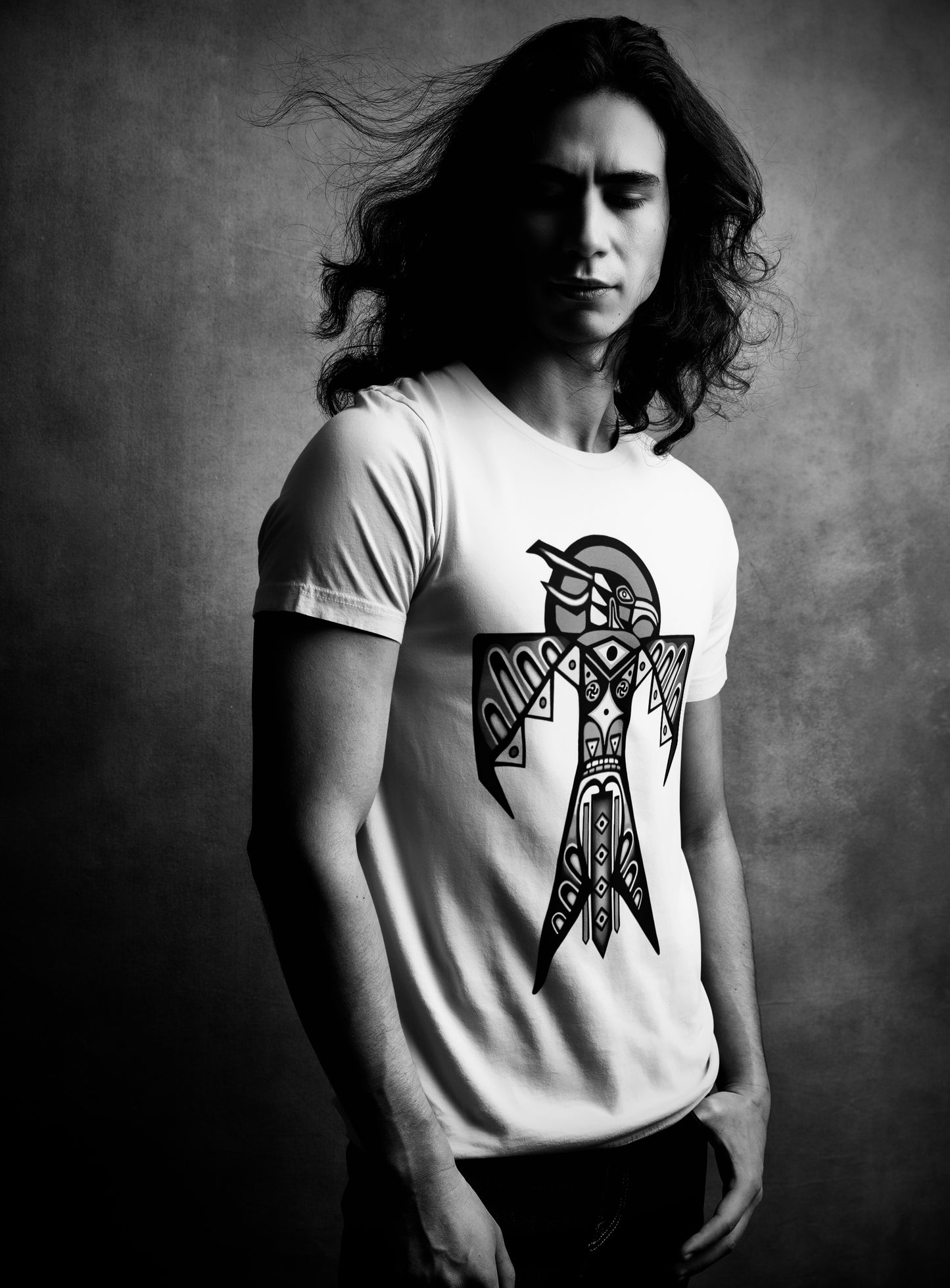 Thunderbird (Noir) - Unisex Short Sleeve