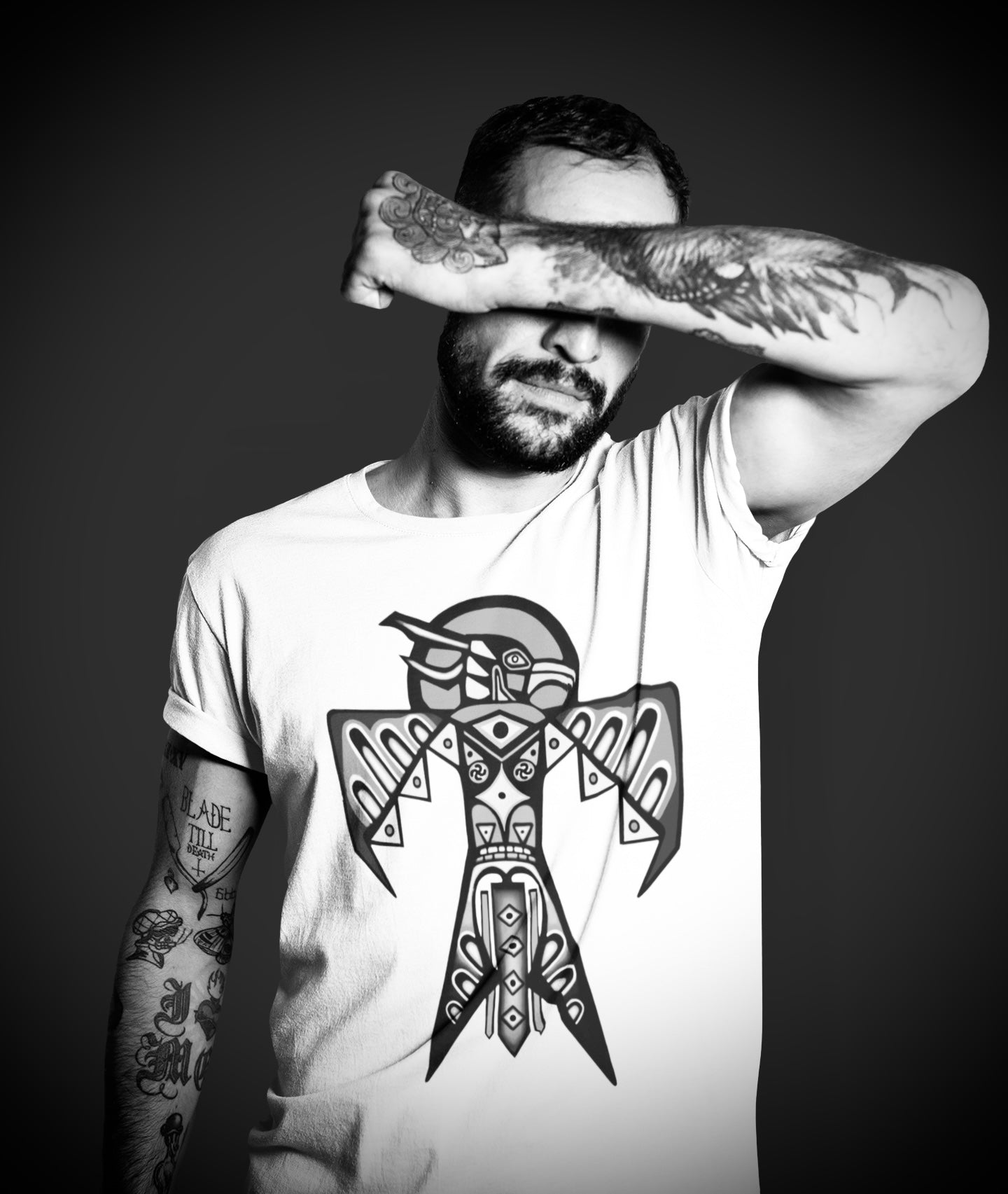 Thunderbird (Noir) - Unisex Short Sleeve