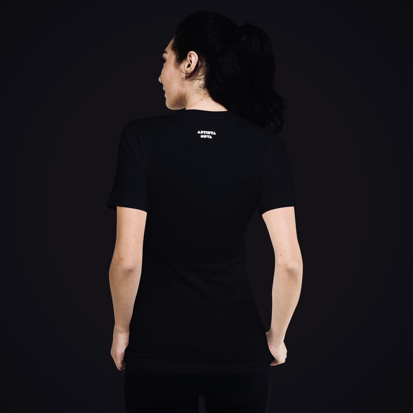Thunderbird (Noir) - Unisex Short Sleeve V-Neck T-Shirt
