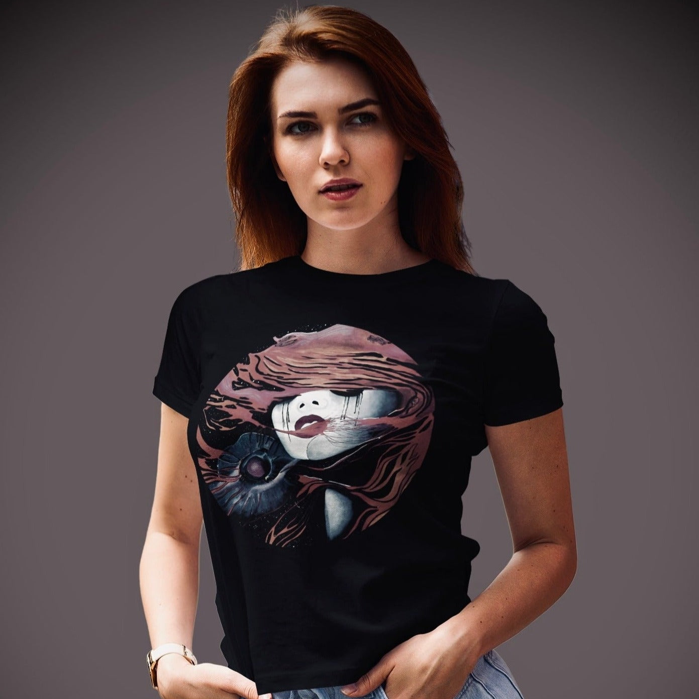 Fire - Women's Relaxed Crew Neck Tee