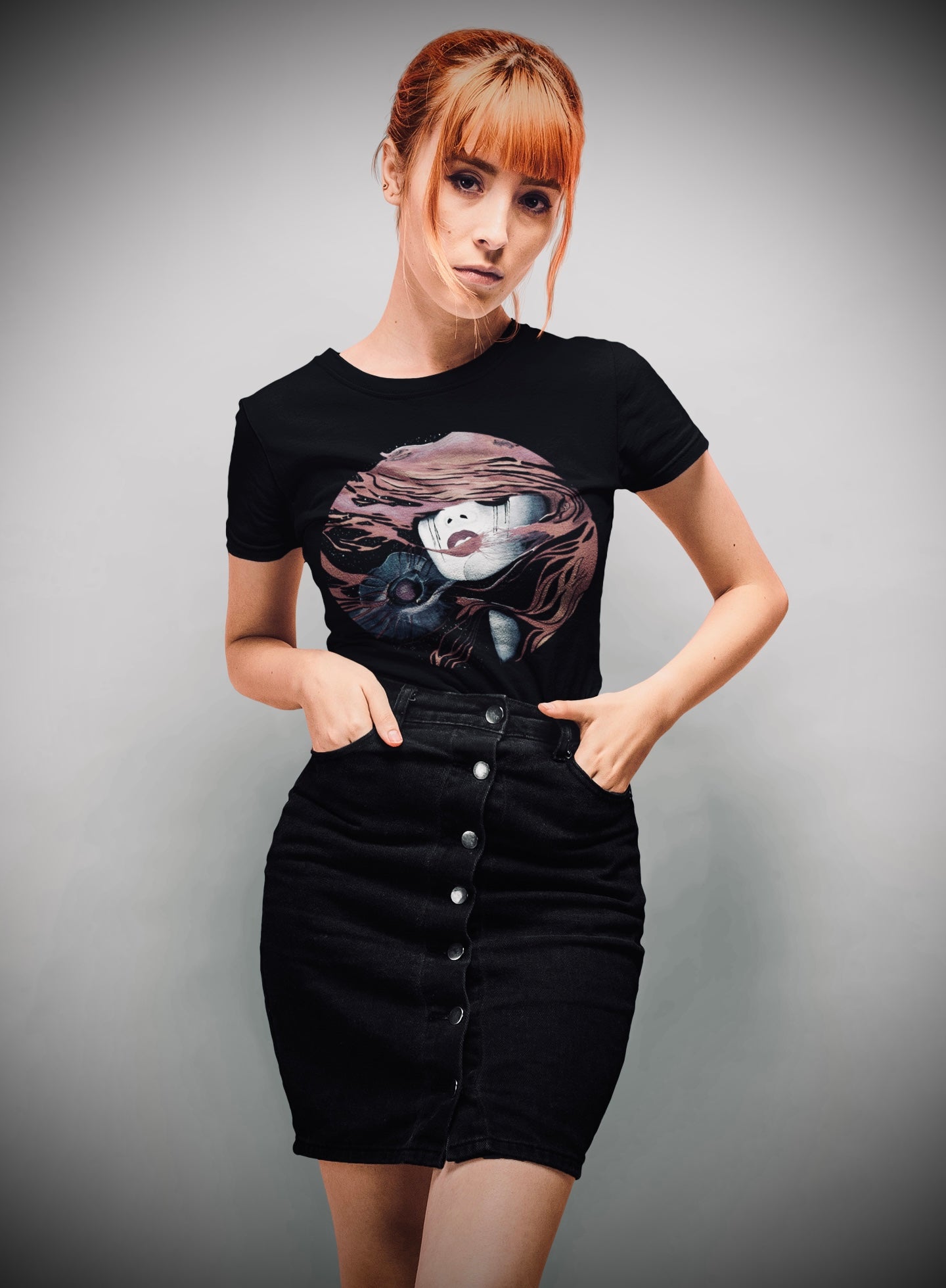 Fire - Women's Relaxed Crew Neck Tee