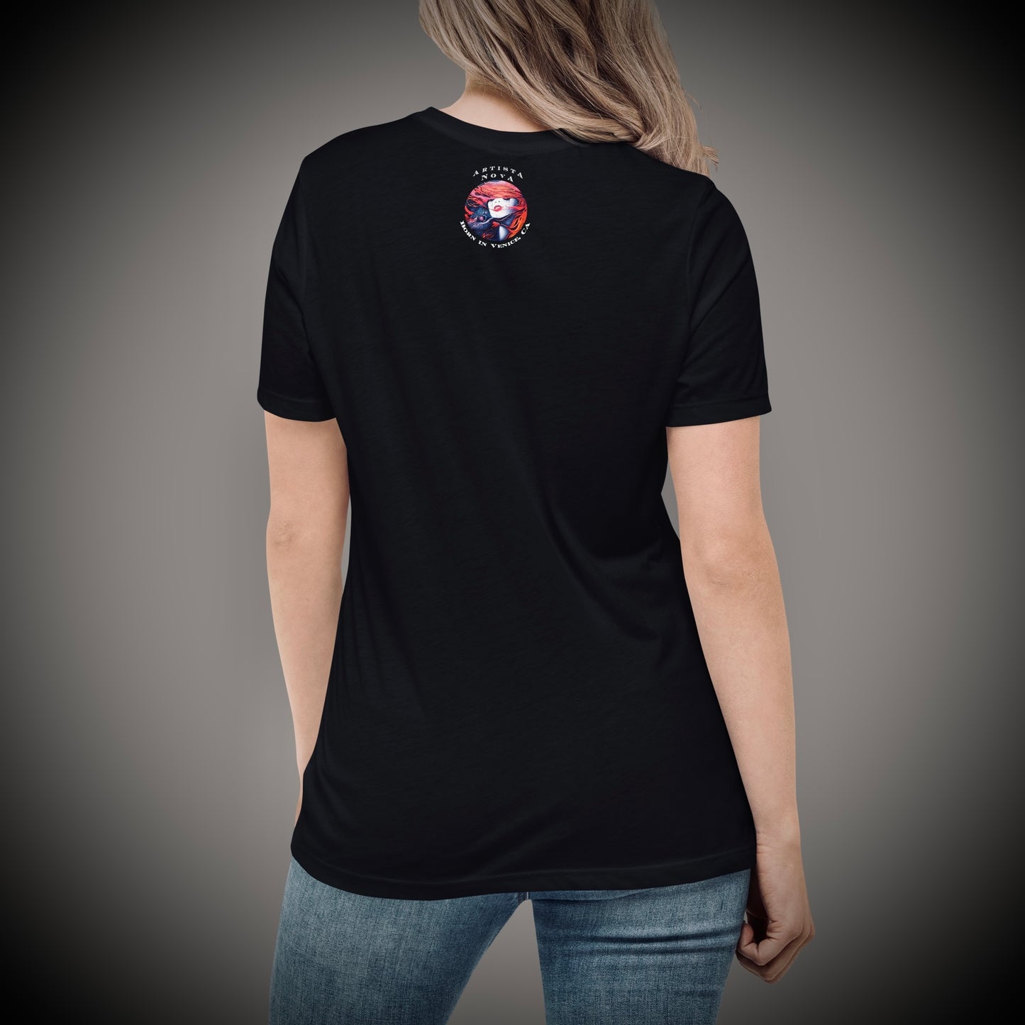 Fire - Women's Relaxed Crew Neck Tee
