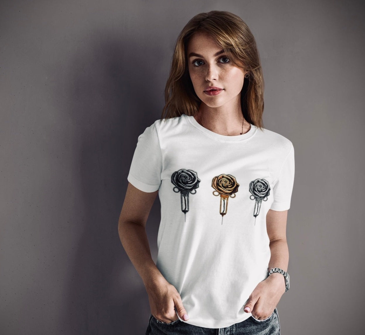 3 Roses - Women's Relaxed Tee