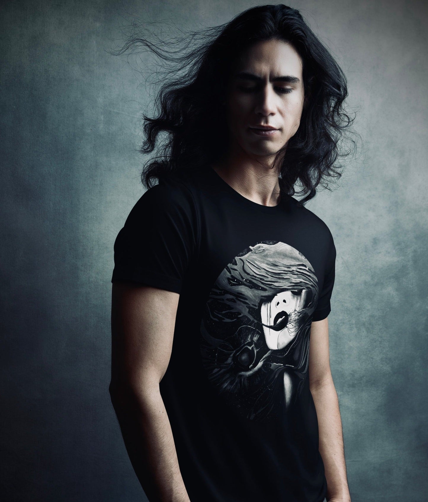 Fire (Noir) - Unisex Short Sleeve