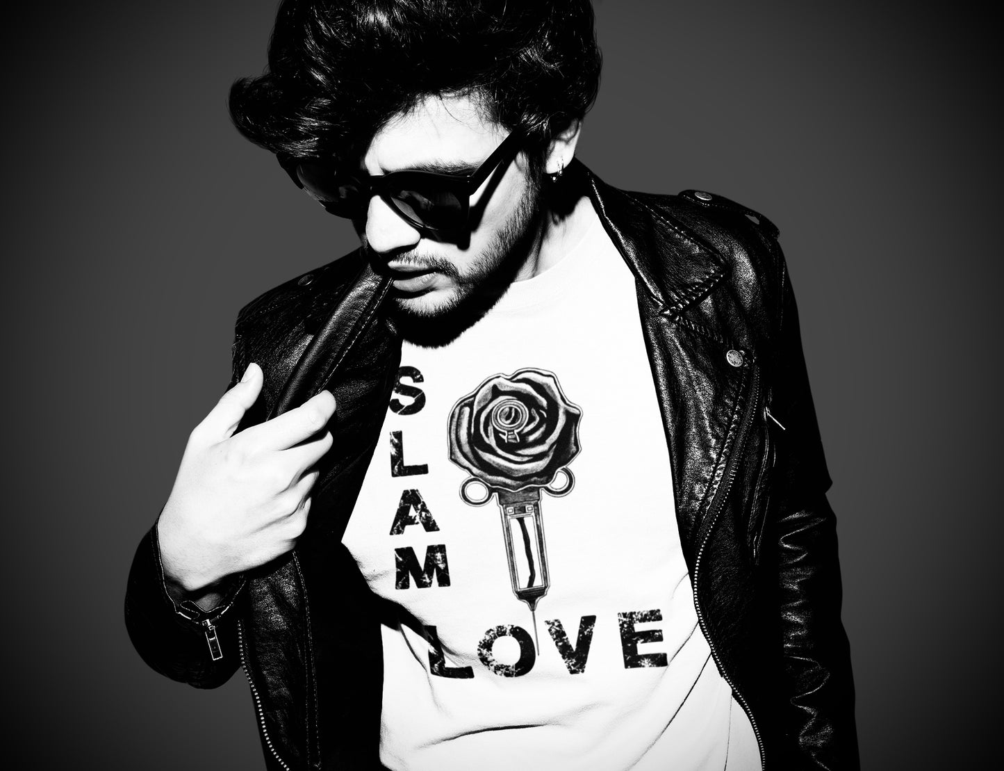 Slam Love (Noir) Unisex Short Sleeve