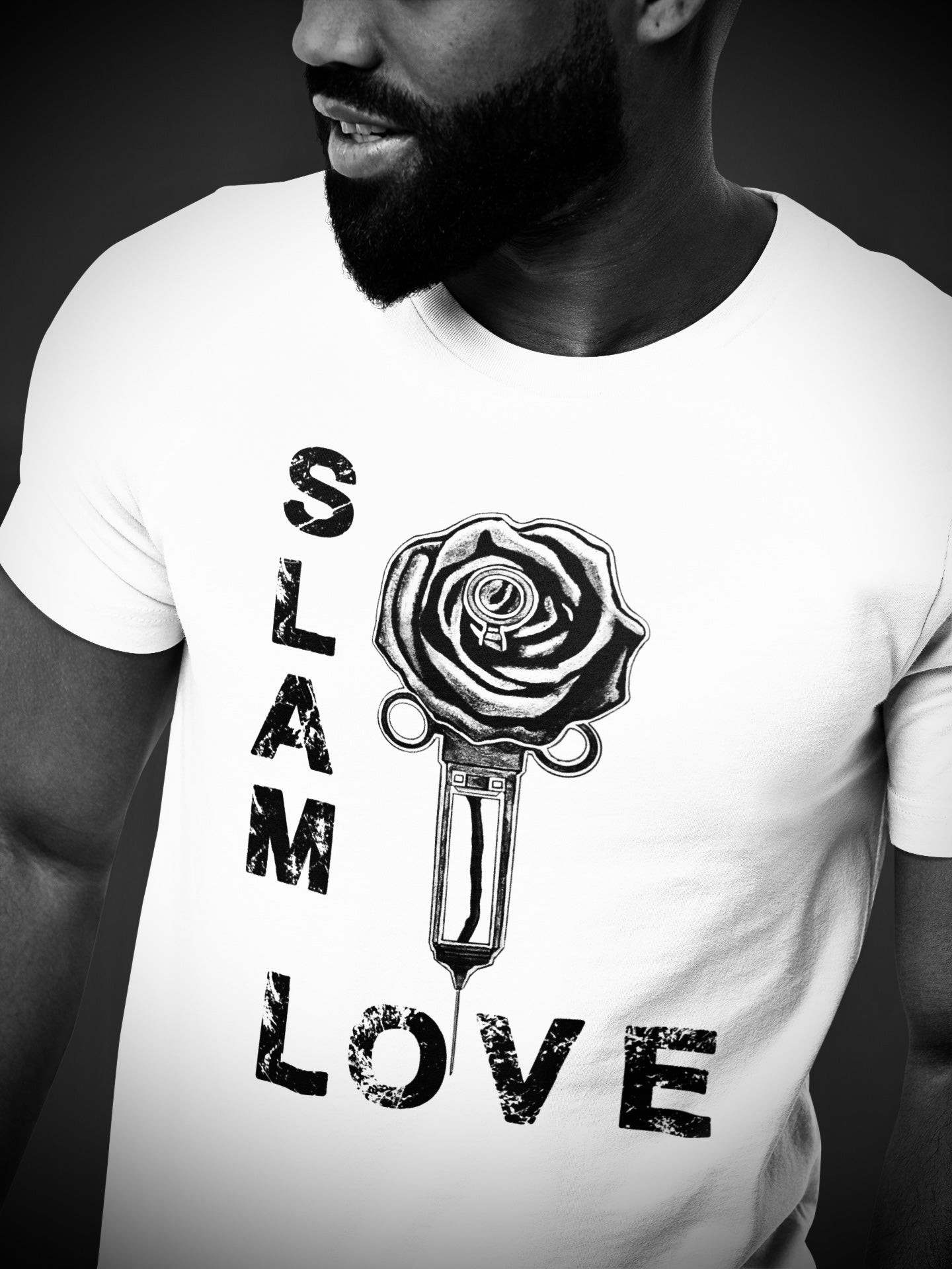 Slam Love (Noir) Unisex Short Sleeve