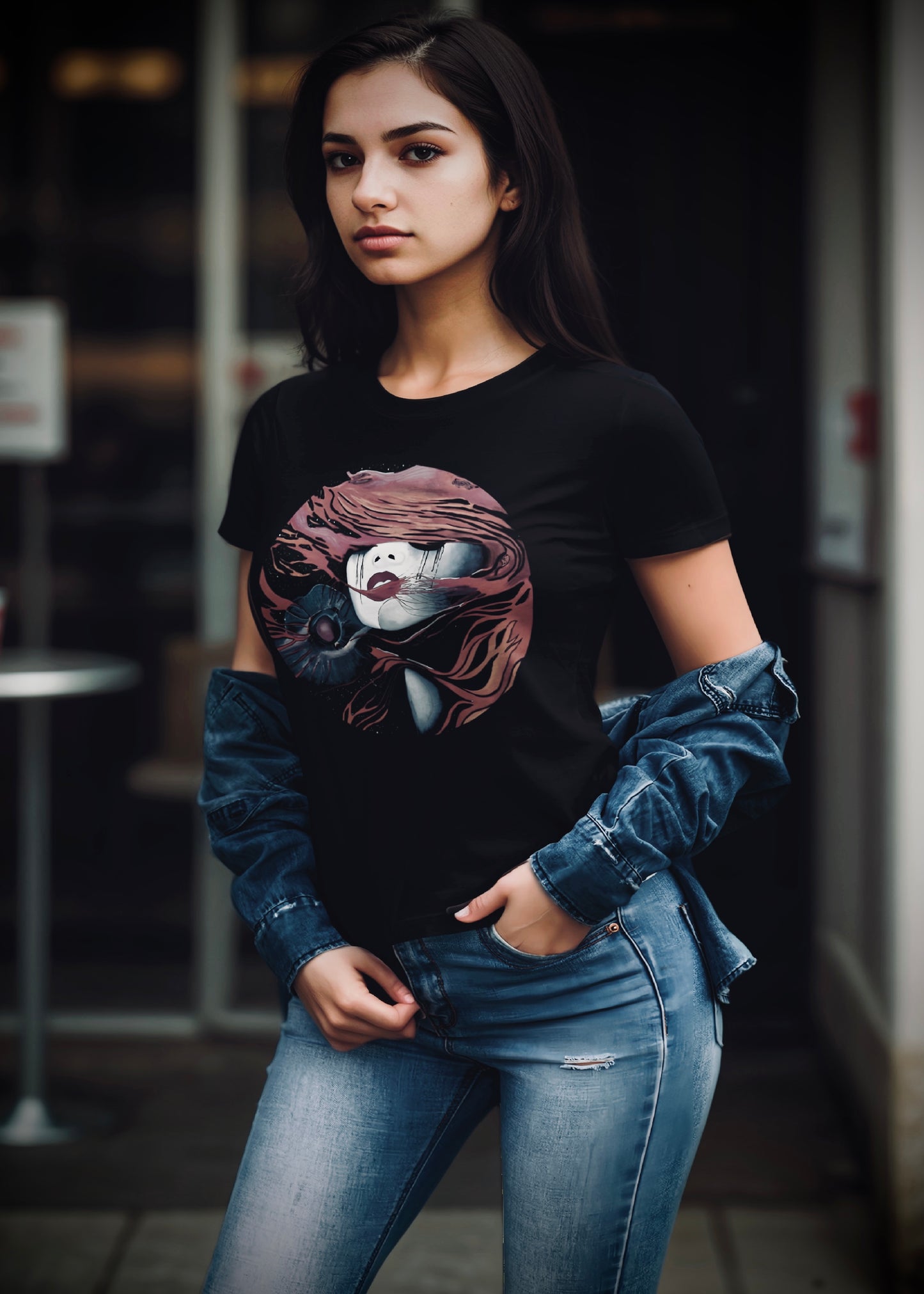 Fire - Women's Relaxed Crew Neck Tee