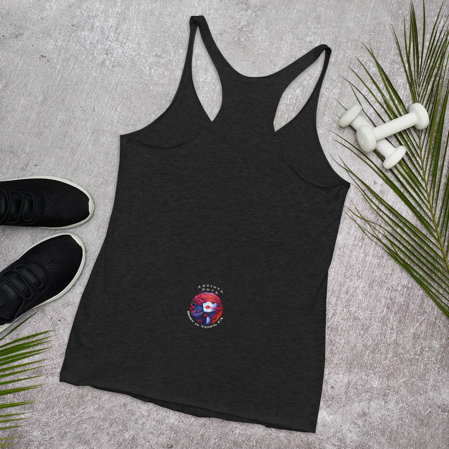 Buddha (Noir) - Women's Racerback Tank