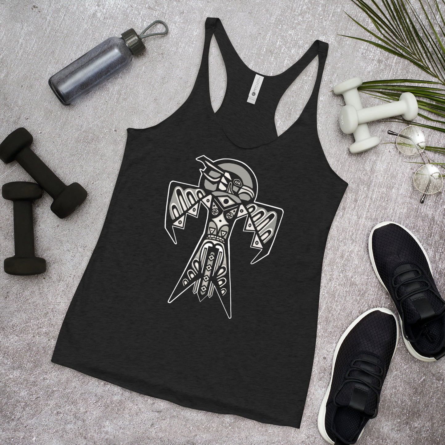 Thunderbird (Noir) - Women's Racerback Tank