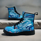 Pink Ribbon - Art Boots for Women