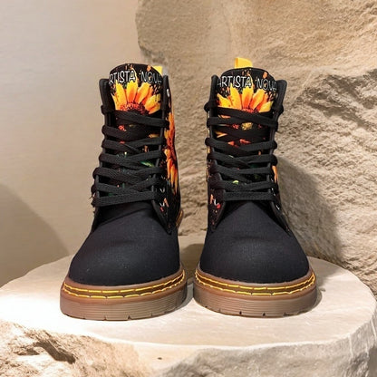 Sunflower - Art Boots for Women