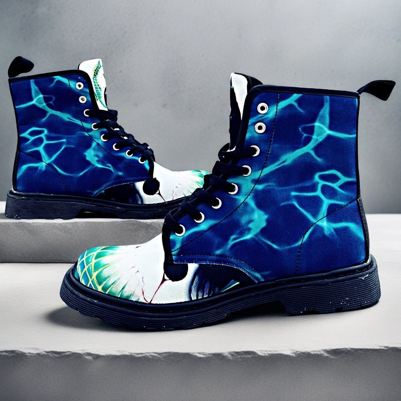 Yin-Yang - Art Boots for Women