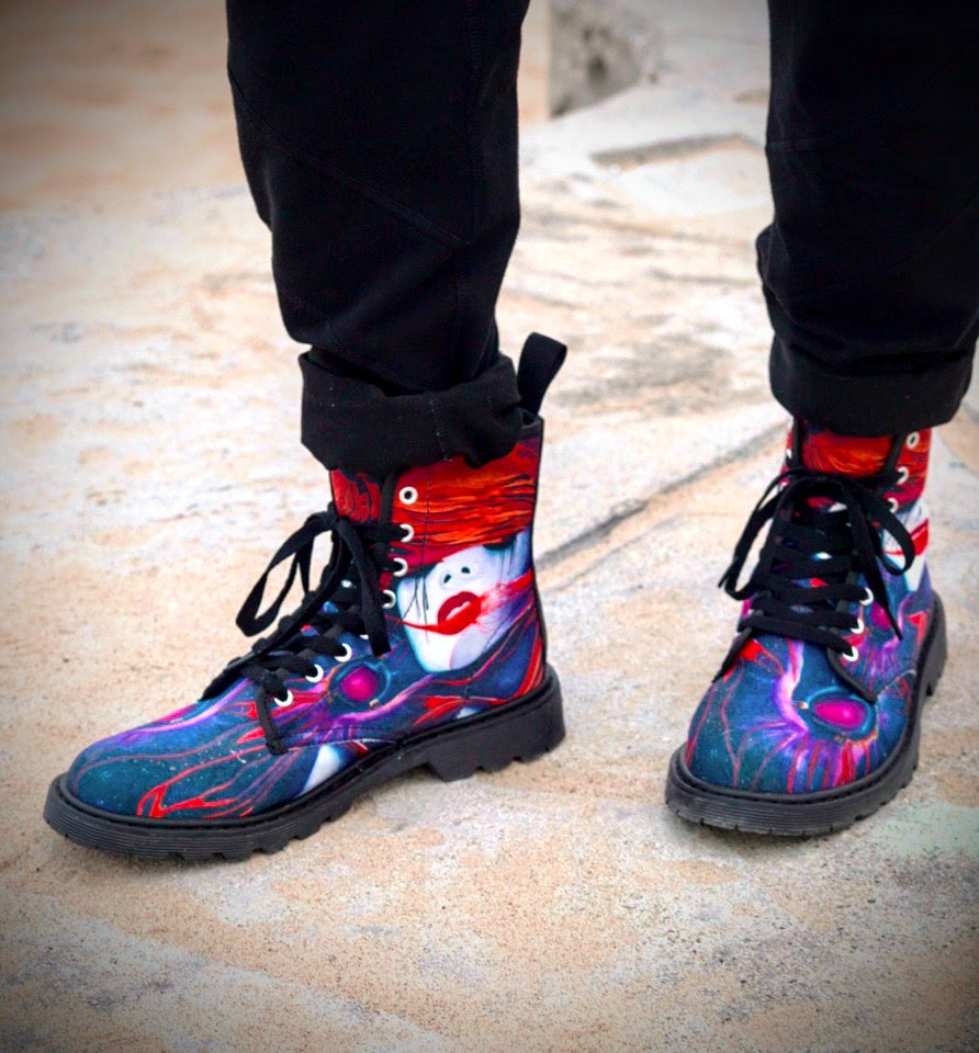Fire - Art Boots for Women