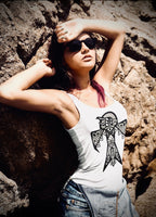 Thunderbird (Noir) - Women's Racerback Artifacta
