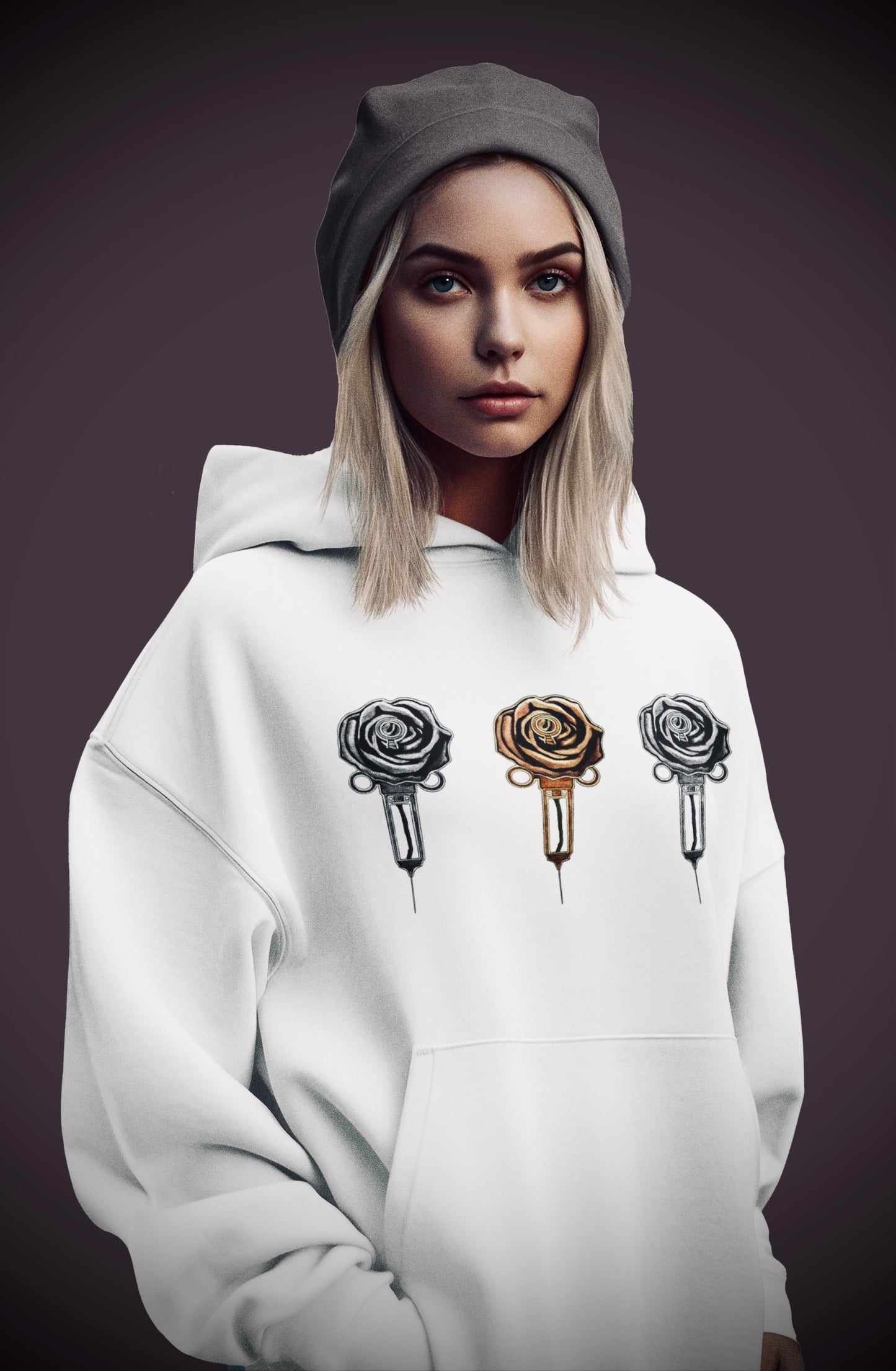 Slam Love (Gold) - Overcast Hoodie