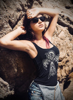 Thunderbird (Noir) - Women's Racerback Arifacta