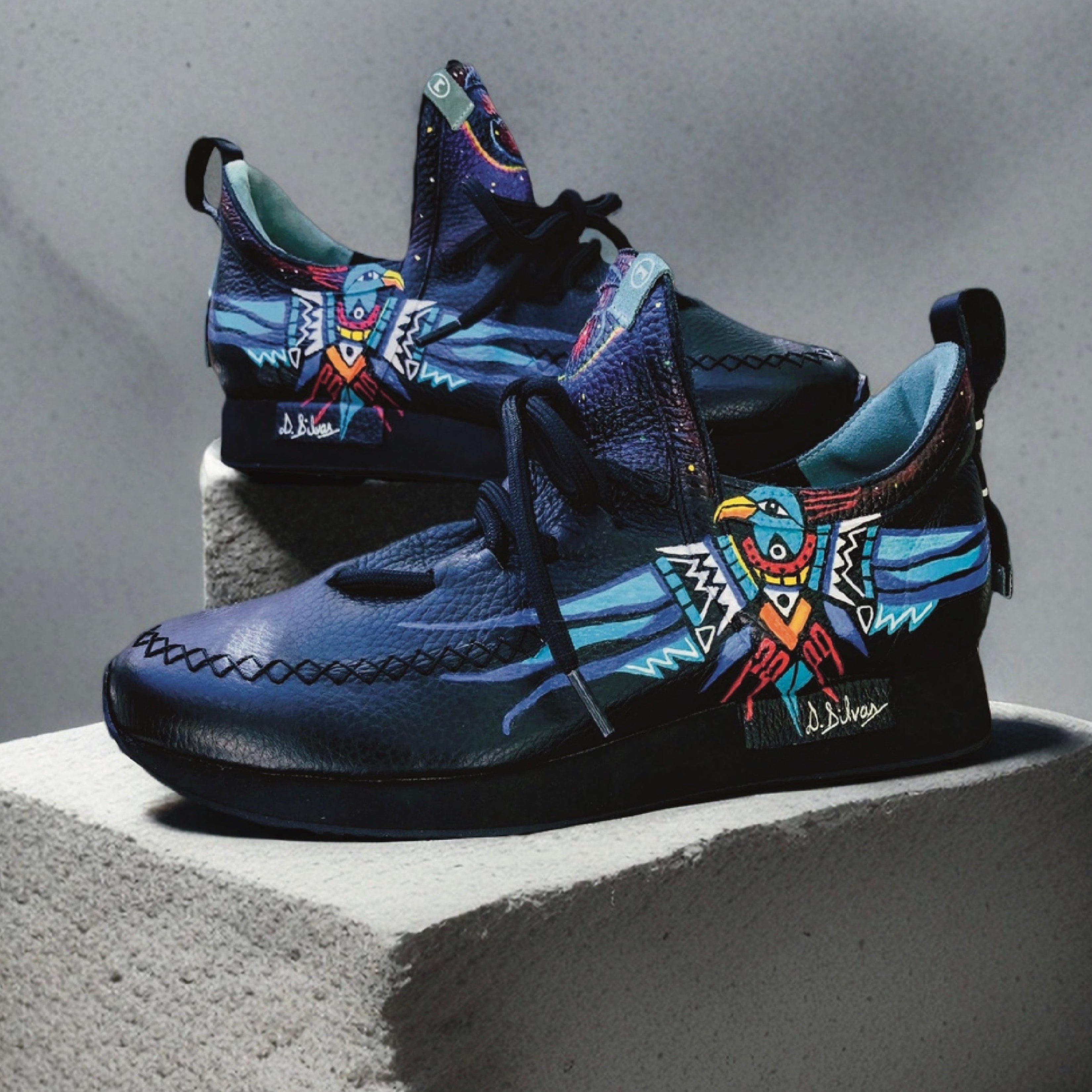 Indigenous Eagle - Women's Premium Mastrotto Italian Leather