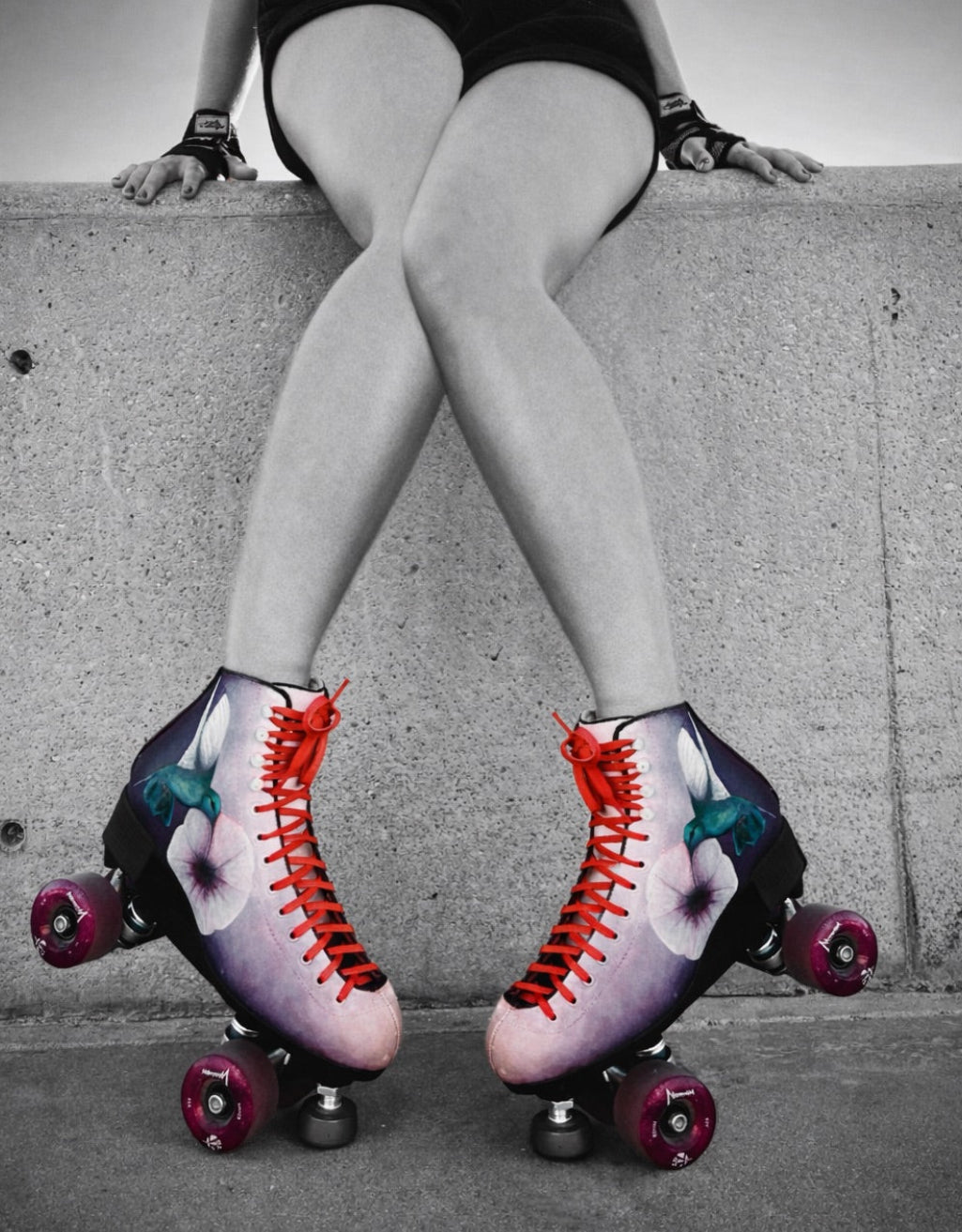 Spirit Flight - Women's Outdoor Leather Roller Skates