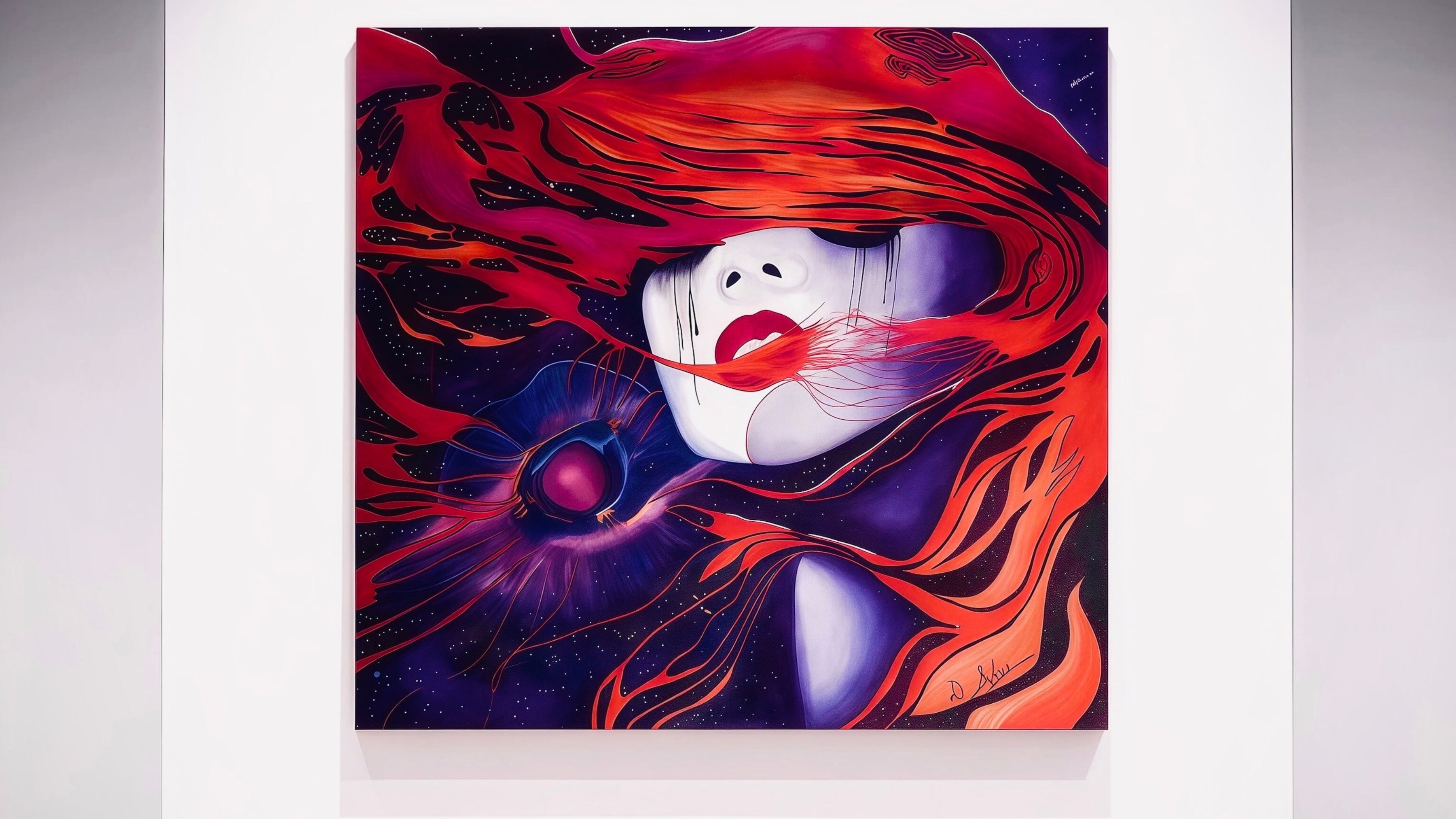 Fire - Acrylic on Canvas
