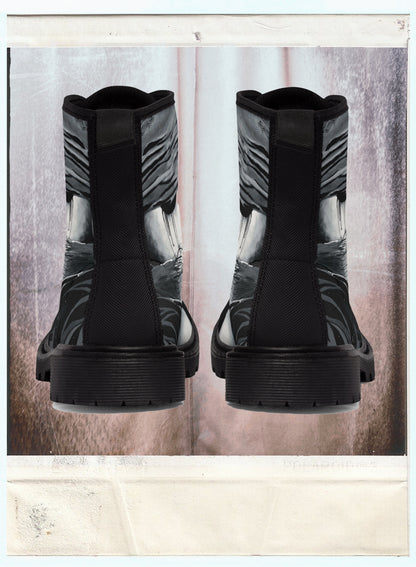 Fire (Noir) - Art Boots for Women