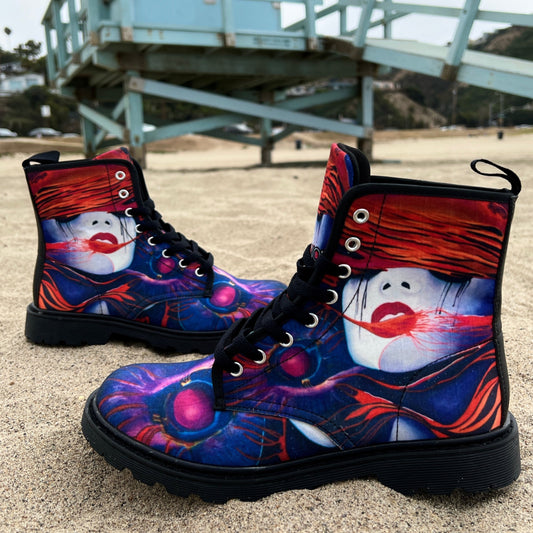 Fire - Art Boots for Women