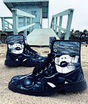 Fire (Noir) - Art Boots for Women