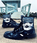 Fire (Noir) - Art Boots for Women