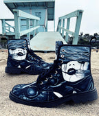 Fire (Noir) - Art Boots for Women