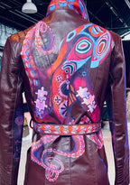 Threads of Memory - Vintage Leather Trench