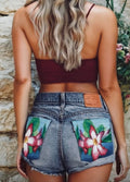 Impala Lily - Vintage 100% Cotton Denim Shorts