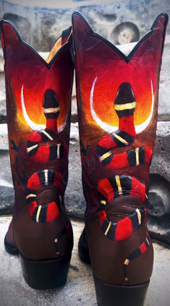 Serpent Moonrise - Women's Cowboy Boots