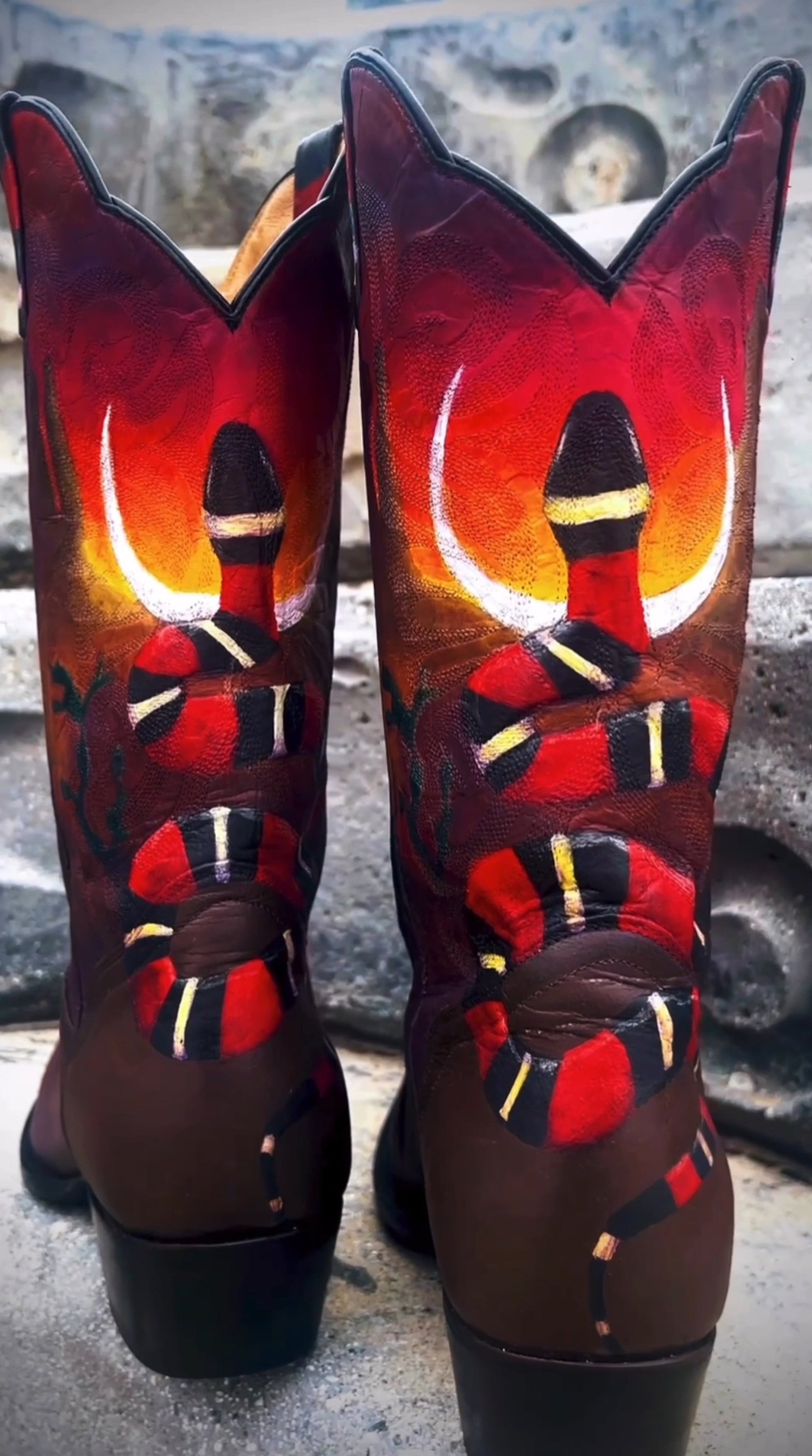 Serpent Moonrise - Women's Cowboy Boots