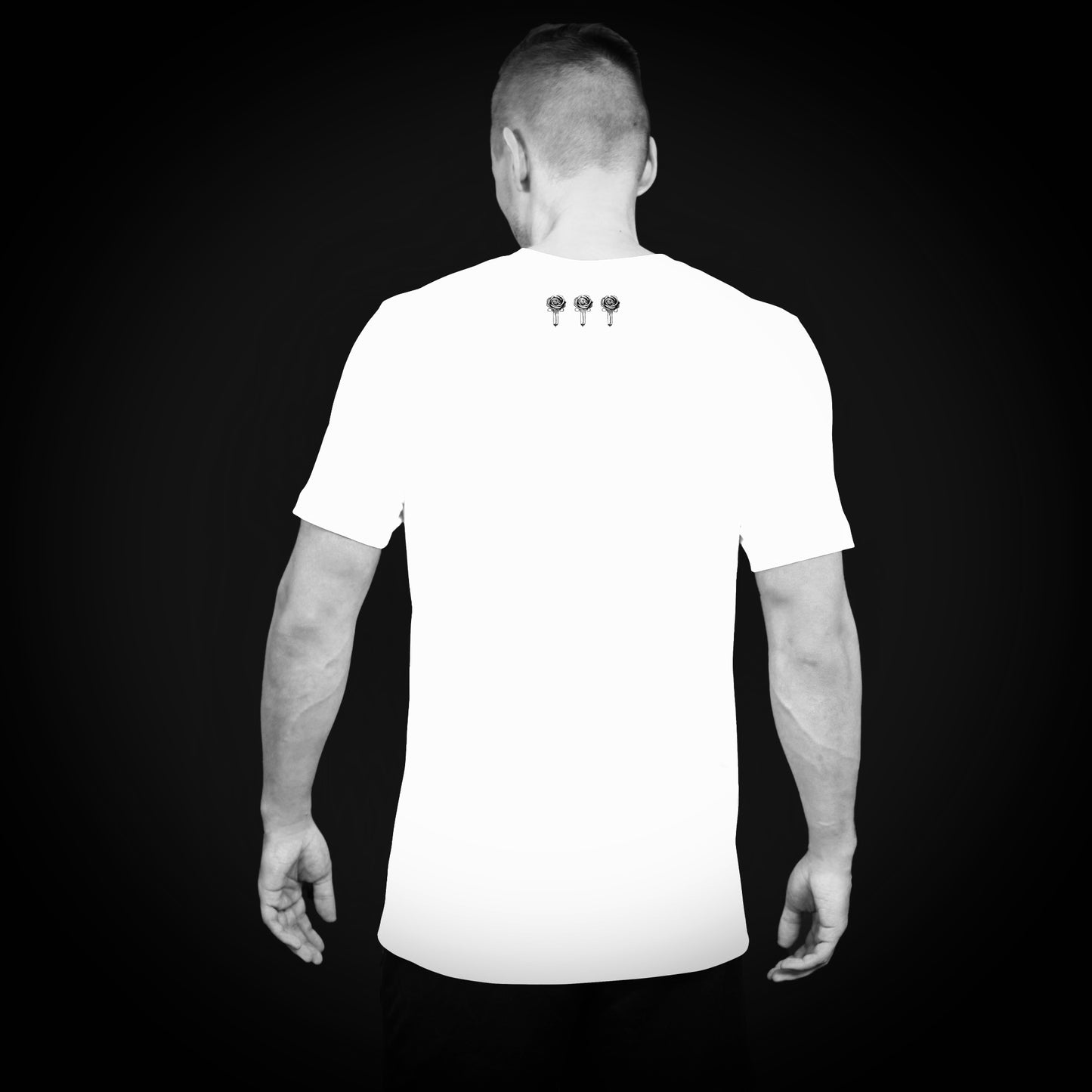 Slam Love (Noir) - Unisex Short Sleeve V-Neck Tee