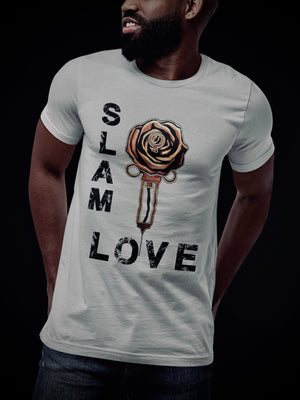 Slam Love - Gold Rose - Short Sleeve Unisex T-shirt