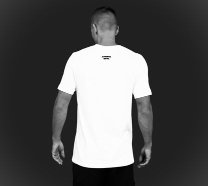 Thunderbird (Noir) - Short Sleeve Unisex White T-shirt