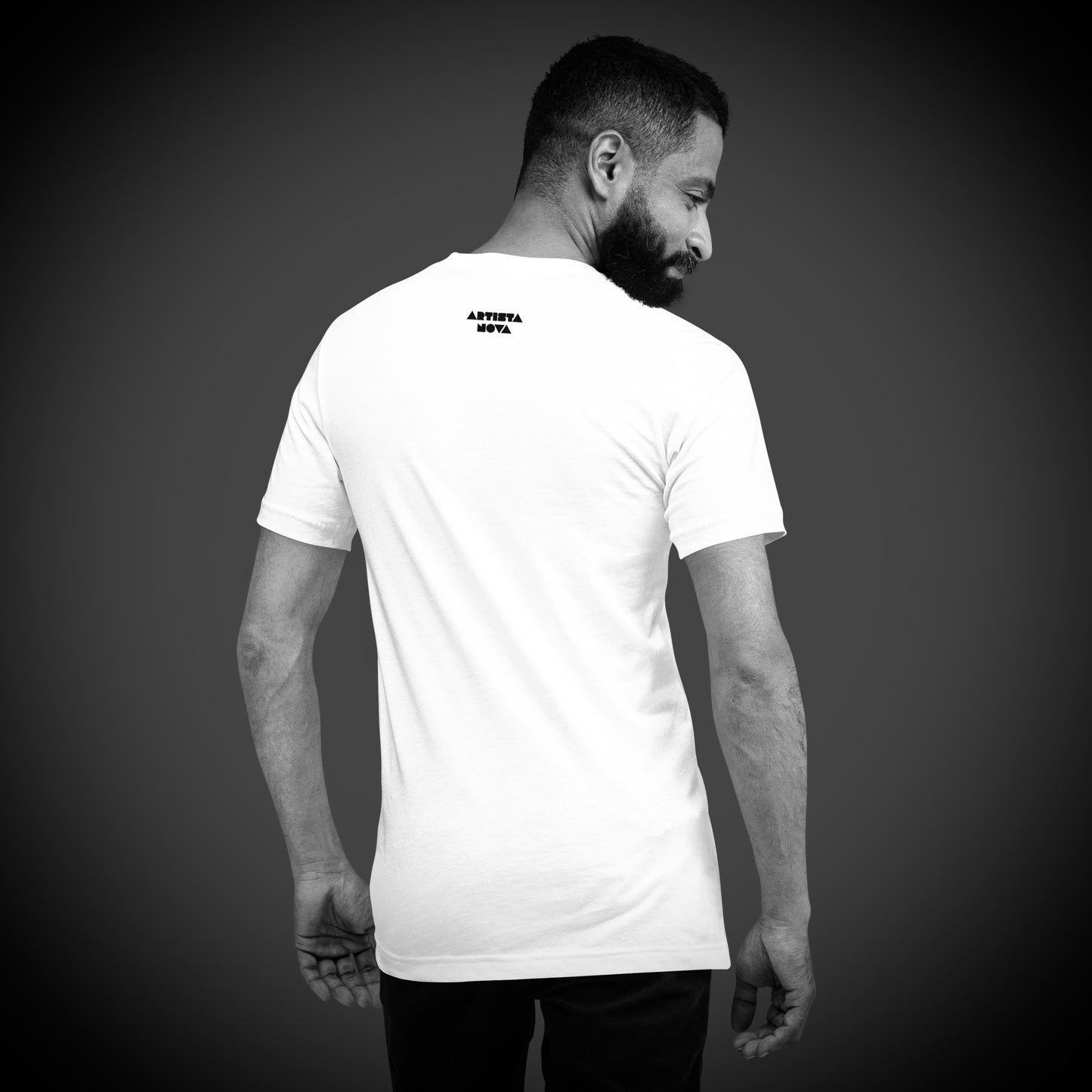 Thunderbird (Noir) - Unisex Short Sleeve V-Neck Tee