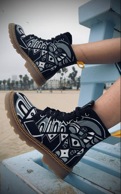 Thunderbird (Noir) - Relic Art Boots for Women