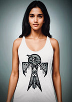 Thunderbird (Noir) - Women's Racerback Artifacta