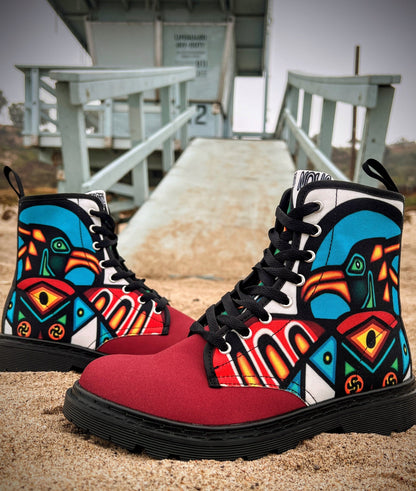 Thunderbird 2 - Art Boots for Women