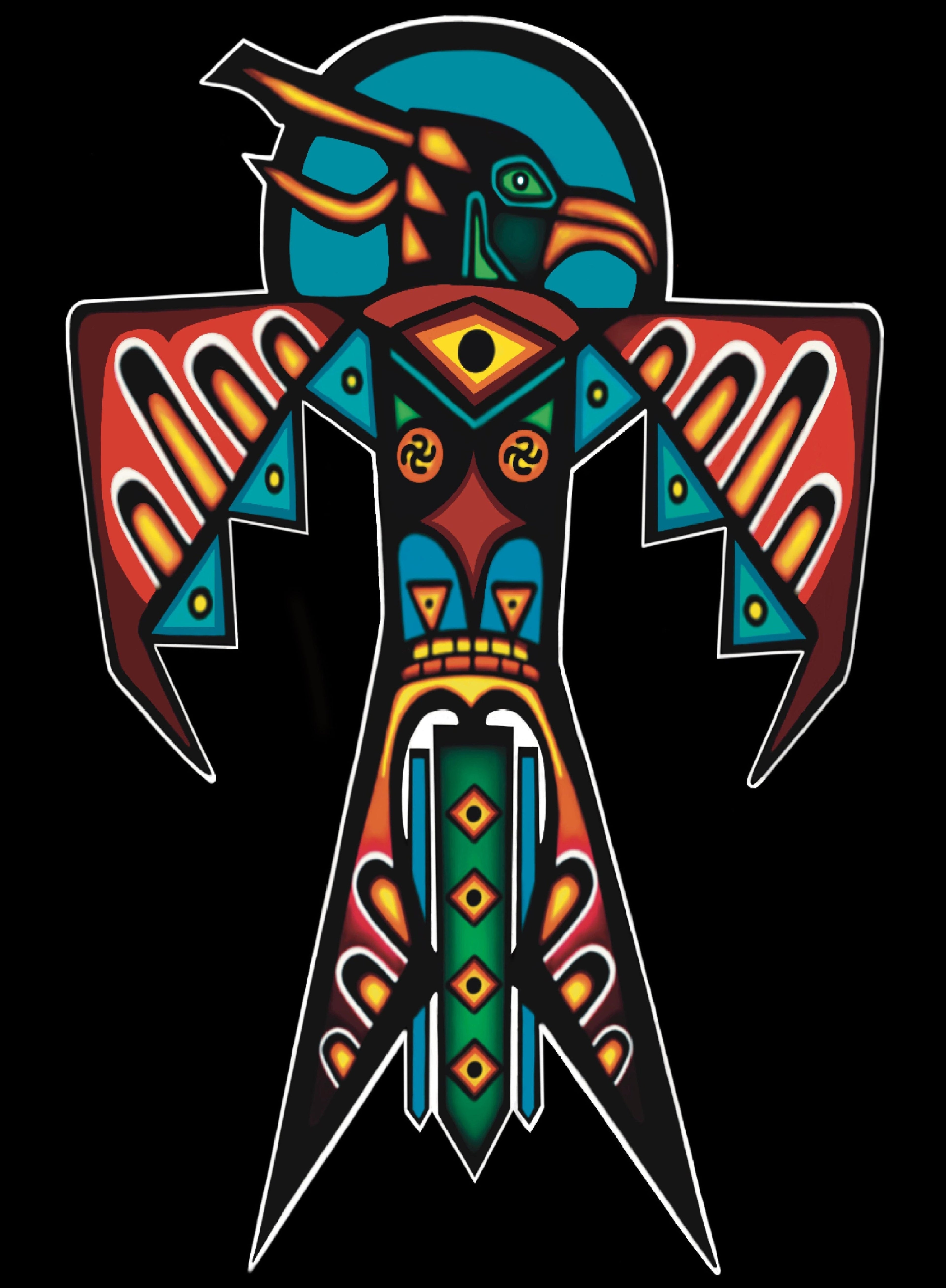 Thunderbird - Giclee Canvas Print