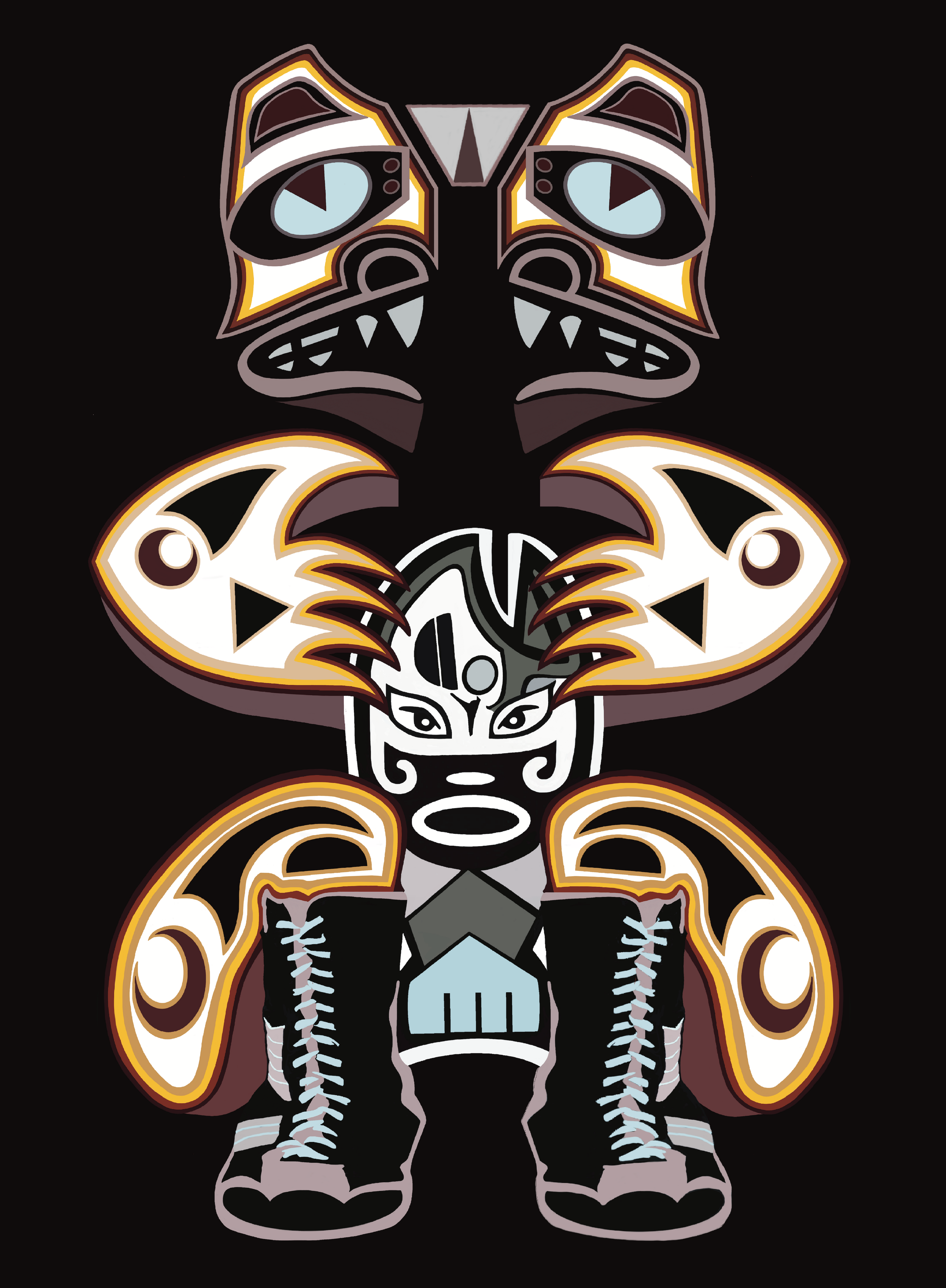 Oso Blanco -  Giclee Canvas Print