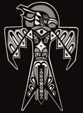 Thunderbird (Noir) Giclee Canvas Print
