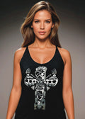 Eagle Totem (Noir) - Women's Racerback Artifacta