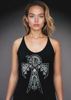 Thunderbird (Noir) - Women's Racerback Arifacta