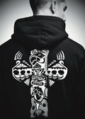 Eagle Totem (Noir) - Unisex Hoodie Artifacta